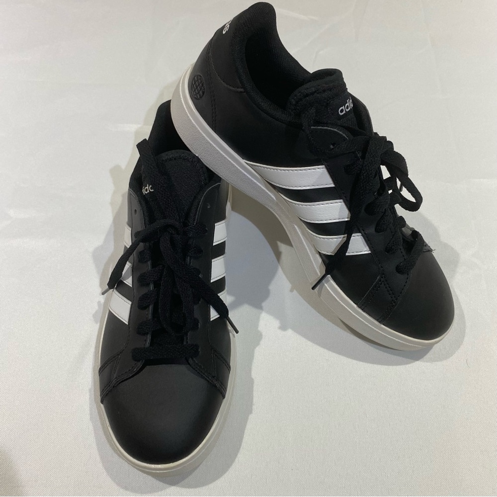 Women’s Adidas Classic Black and White Trainers
